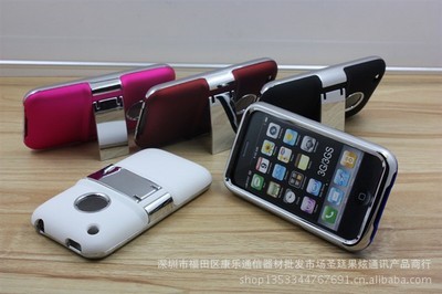 批發(fā)供應(yīng)支架外殼二合一蘋(píng)果手機(jī)殼 覆蓋2代與3代iPhone的高性?xún)r(jià)比保護(hù)套